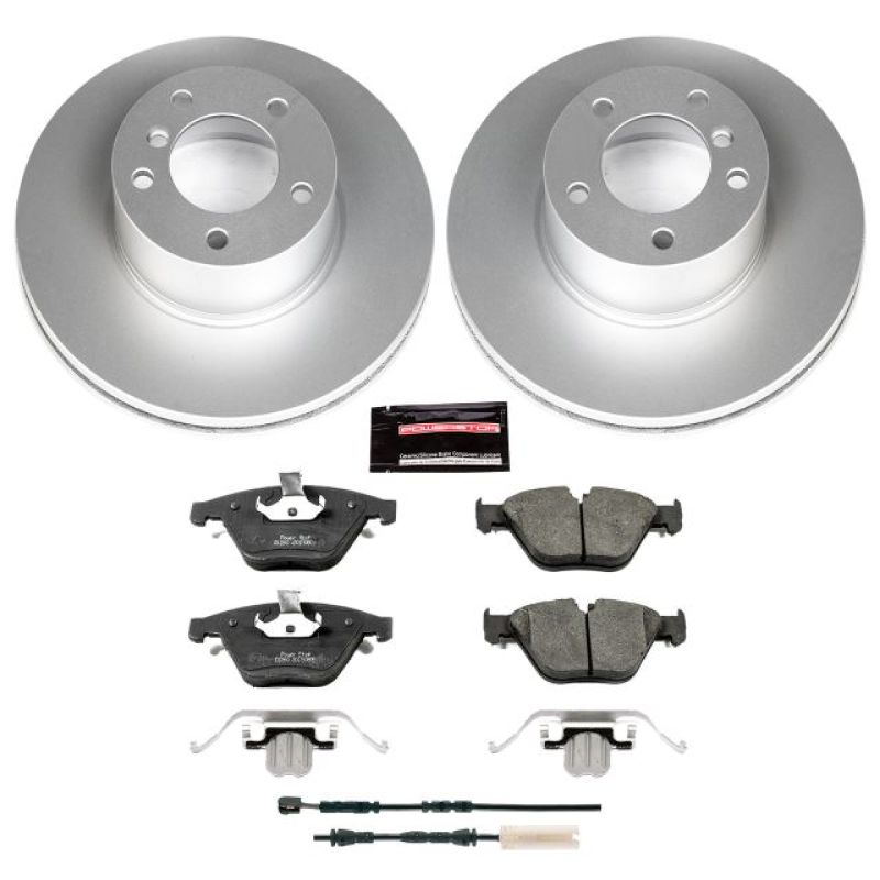 PSB Z23 Evolution Coated Kit - Power Stop 13-15 BMW X1 Front Z23 Evolution Sport Coated Brake Kit
