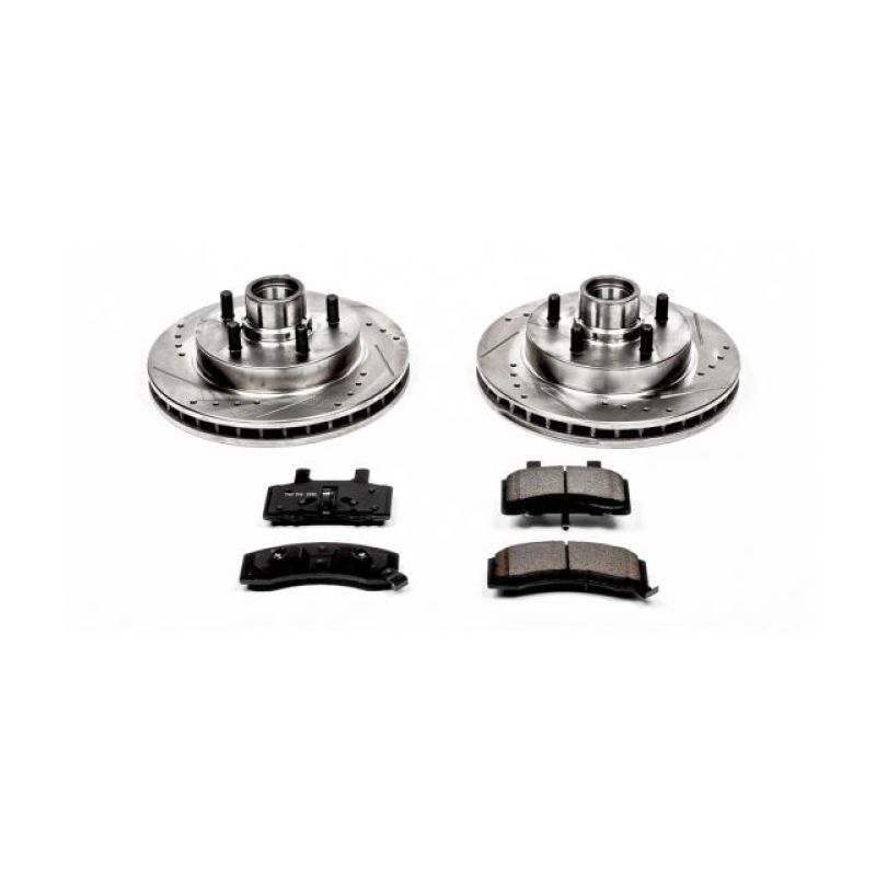 PSB Z23 Evolution Kit - Power Stop 98-00 Chevrolet Tahoe Front Z23 Evolution Sport Brake Kit