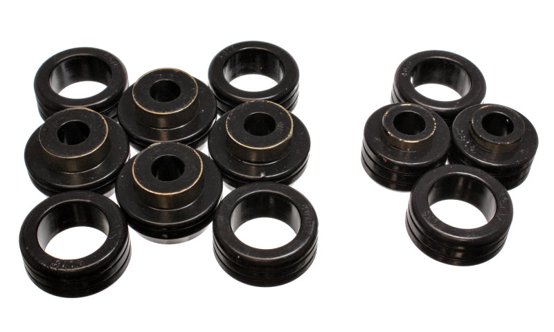 ES Body Mounts - Black - Energy Suspension 87-96 Dodge Dakota 2WD Black Body (Cab) Mount Set