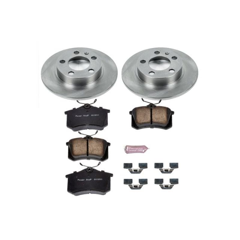 PSB Autospecialty Kit - Power Stop 98-10 Volkswagen Beetle Rear Autospecialty Brake Kit