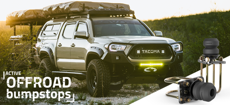 TIM Active Off-Road Bump Stops - Timbren 2015+ Chevrolet Colorado Rear Active Off Road Bumpstops w/ U-Bolt Flip Kit
