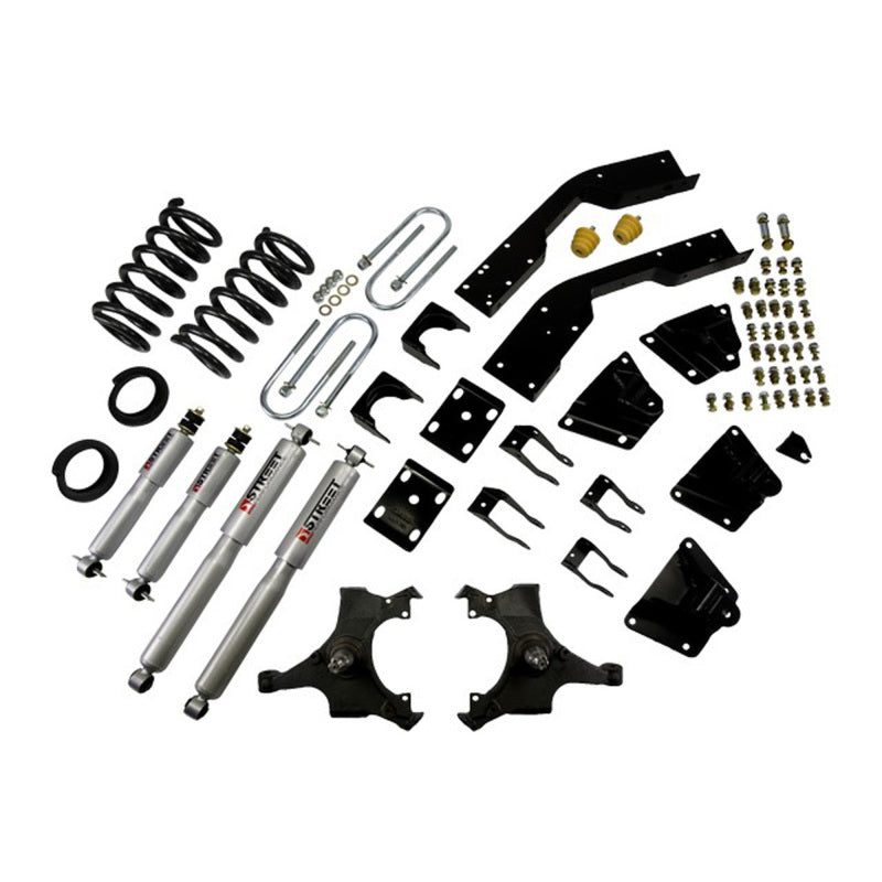 BT Lower Kit w SP Shocks - Belltech LOWERING KIT WITH SP SHOCKS