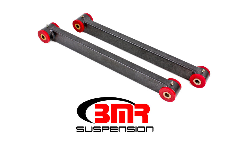 BMR Control Arms - BMR 05-14 S197 Mustang Non-Adj. Boxed Lower Control Arms (Polyurethane) - Black Hammertone