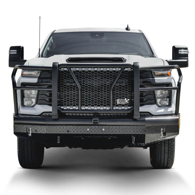 WES HDX Front Bumpers - Westin 2025 Chevrolet Silverado 2500/3500 HDX Bandit Front Bumper - Black
