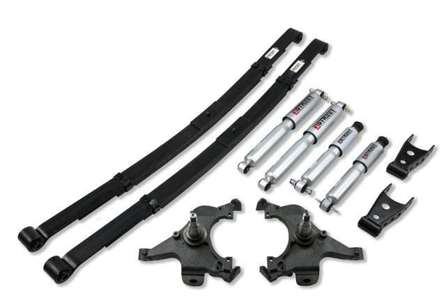 BT Lower Kit w SP Shocks - Belltech LOWERING KIT WITH SP SHOCKS