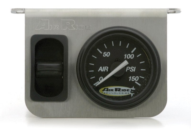 RID Air Control Panels - Ridetech 1-Way Analog Air Suspension Control Panel - Pneumatic Paddle Switch