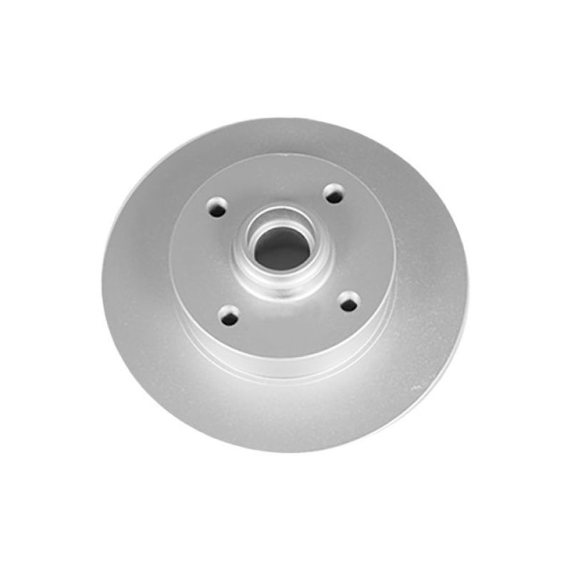PSB Evolution Coated Rotor - Power Stop 99-02 Volkswagen Cabrio Rear Evolution High Carbon Geomet Coated Rotor