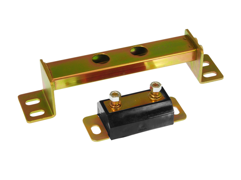 PRO Transmission Mounts - Blk - Prothane 99-04 Ford Mustang Trans Mount & Crossmember Kit - Black