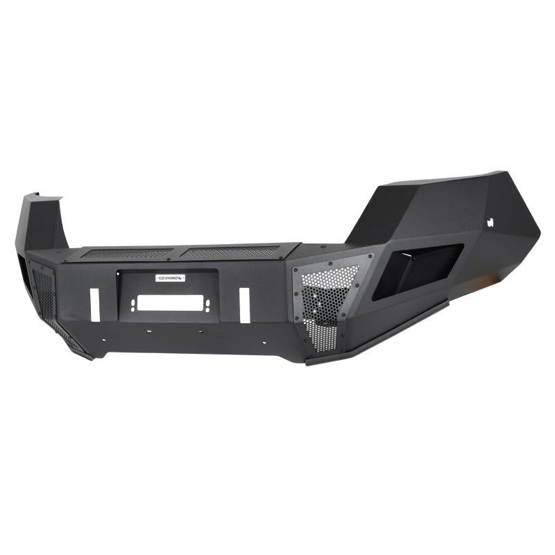 GOR BR6 Bumper - Go Rhino 16-22 Toyota Tacoma BR6 Front Bumper Replacement - Tex. Black