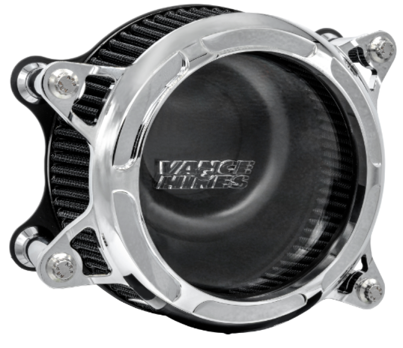 VAH Insight Air Intakes - Vance & Hines HD Touring/Softail 17-21 VO2 Insight Chrome