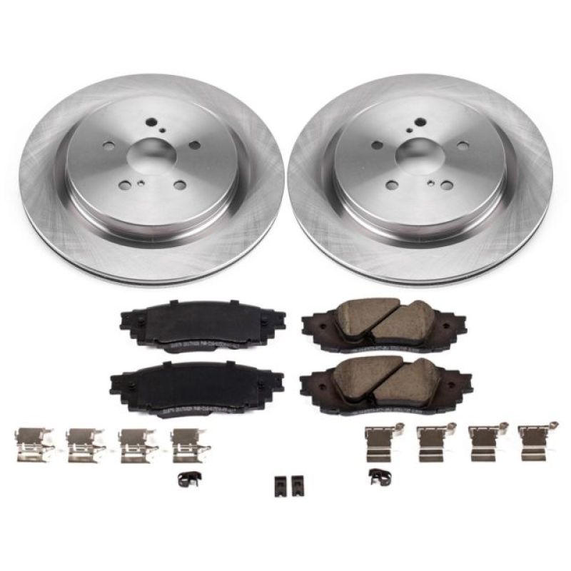 PSB Autospecialty Kit - Power Stop 16-18 Lexus RX350 Rear Autospecialty Brake Kit