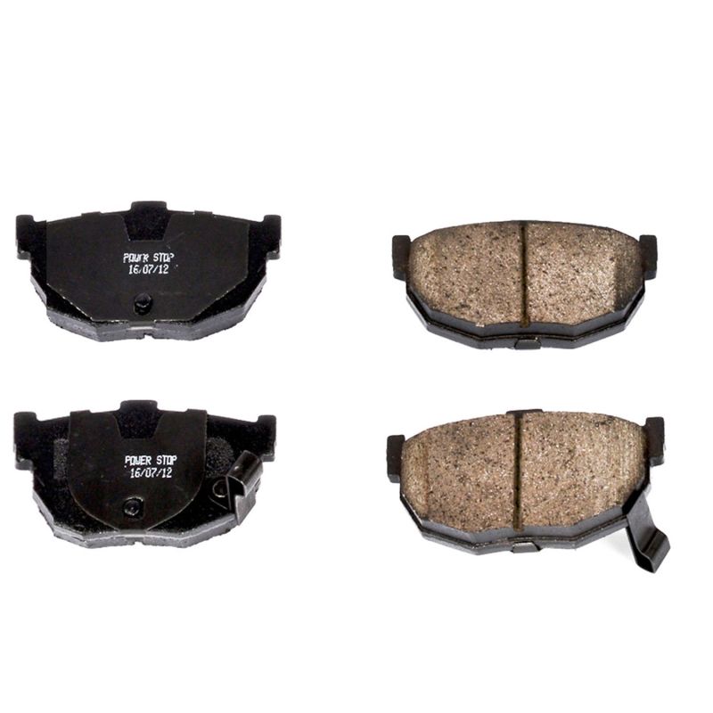 PSB Z16 Evolution Brake Pads - Power Stop 94-06 Hyundai Elantra Rear Z16 Evolution Ceramic Brake Pads