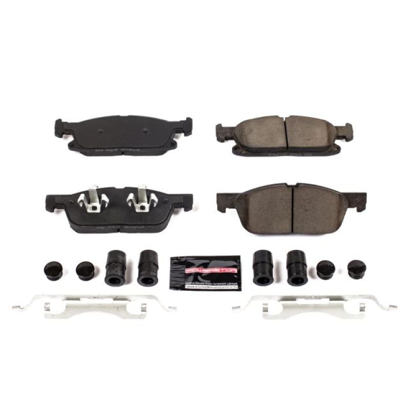 PSB Z23 Evolution Brake Pads - Power Stop 15-19 Ford Edge Front Z23 Evolution Sport Brake Pads w/Hardware