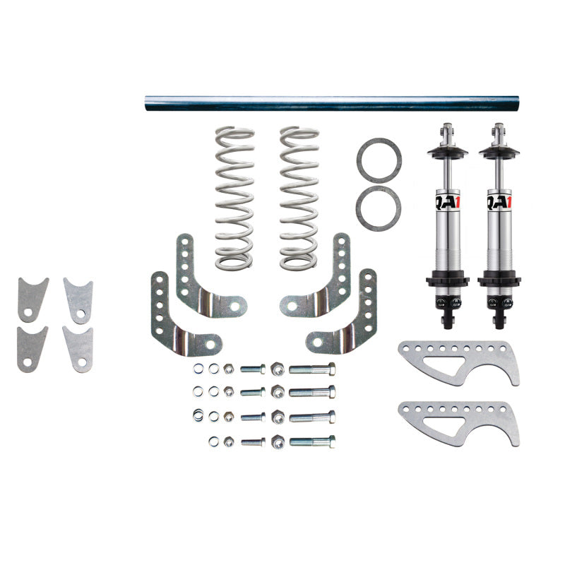 QAP Coil-Overs - Weld-In - QA1 Pro Rear Weld-In Coil-Over System - Double Adj. - 12in x 110lbs/in - 3.25in Tube - Aluminum