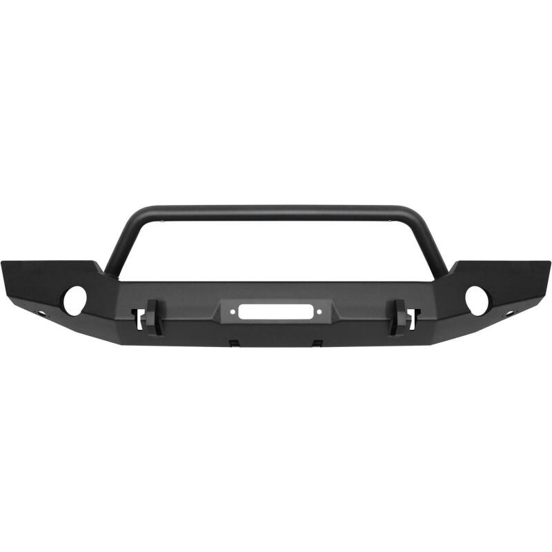WES WJ2 Bumpers - Westin 18-19 Jeep Wrangler JL WJ2 Full Width Front Bumper w/Bull Bar Textured Black