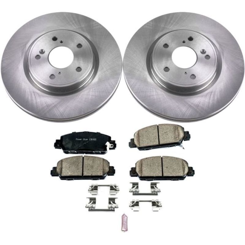 PSB Autospecialty Kit - Power Stop 18-19 Honda Accord Front Autospecialty Brake Kit