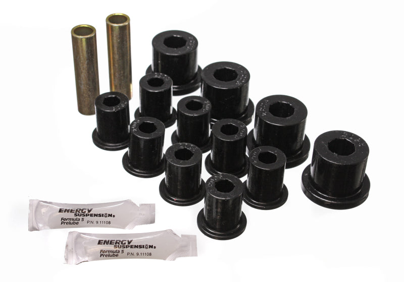 ES Spring/Shackle Bush - Black - Energy Suspension CJ Rear Spring Bushing - Black