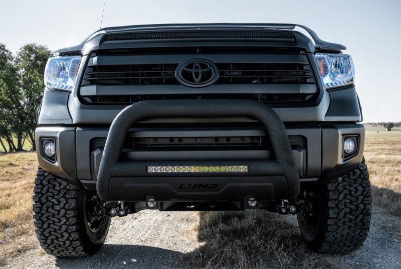 LND Bull Bars - Lund 16-17 Toyota Tacoma Bull Bar w/Light & Wiring - Black