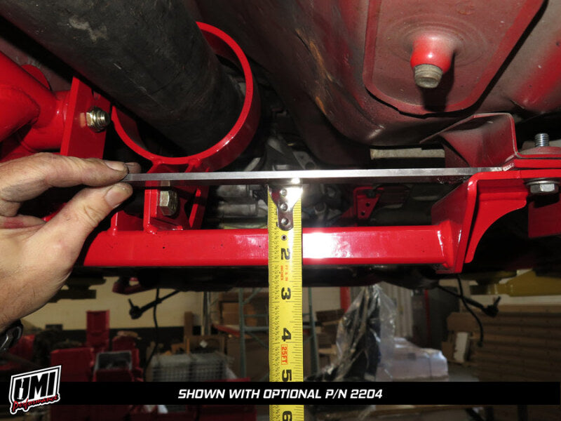 UMI Crossmember Reinforcements - UMI Performance 93-02 GM F-Body Tunnel Brace Mount Stock Exhaust No Loop