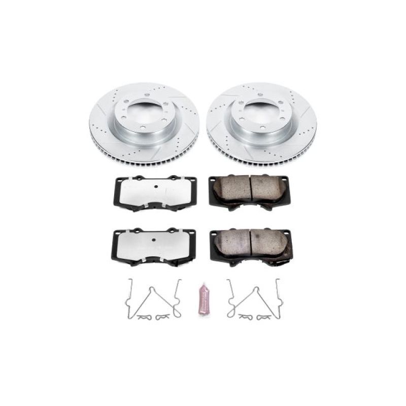 PSB Z36 Truck & Tow Kit - Power Stop 10-19 Lexus GX460 Front Z36 Truck & Tow Brake Kit