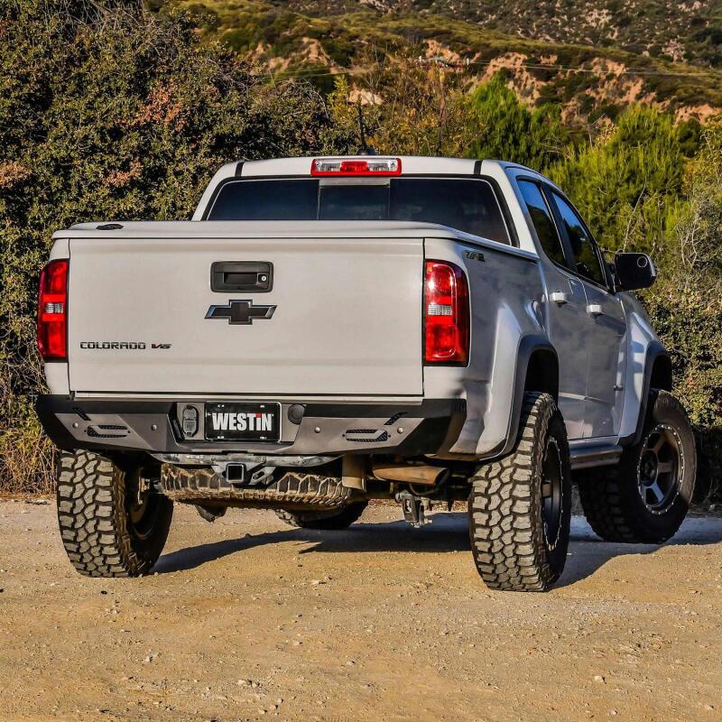WES Pro-Series Bumpers - Westin 15-22 Chevrolet/GMC Colorado/Canyon Pro-Series Rear Bumper - Textured Black
