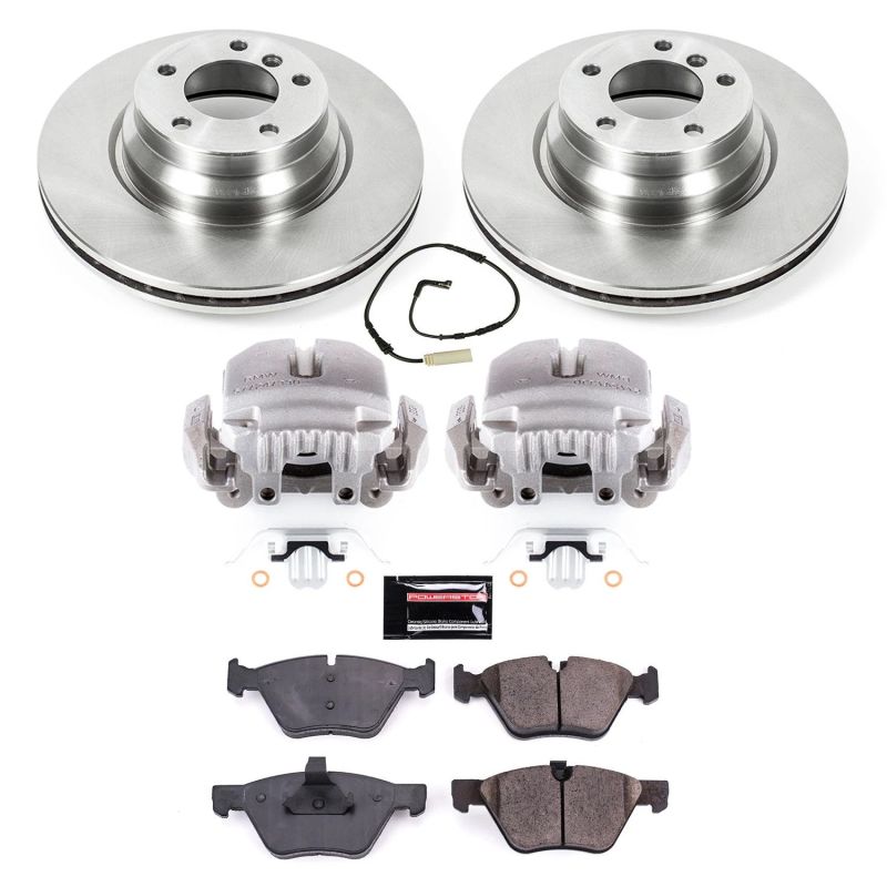 PSB Autospecialty Kit w/Cals - Power Stop 2006 BMW 330i Front Autospecialty Brake Kit w/Calipers