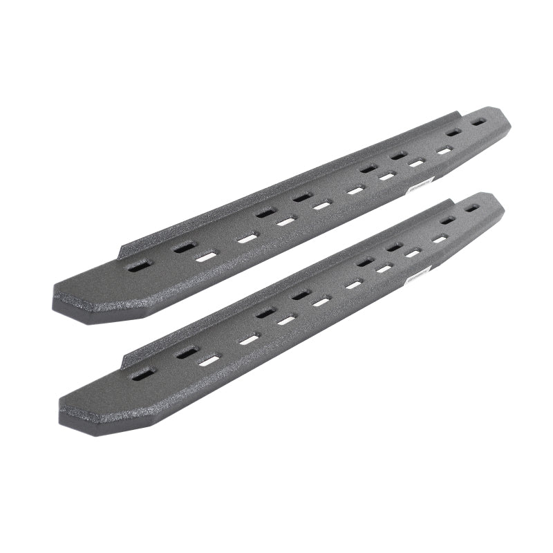 GOR RB30 Slim Running Boards - Go Rhino RB30 Slim Line Running Boards 57in. - Bedliner Coating (Boards ONLY/Req. Mounting Brackets)