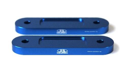BX Bump Steer Kits - BLOX Racing Honda S2000 Front Bump Steer Kit 12mm Blue