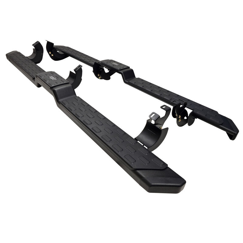 WES Running Boards - HDX - Westin 05-23 Toyota Tacoma DC HDX Running Boards - Tex. Blk