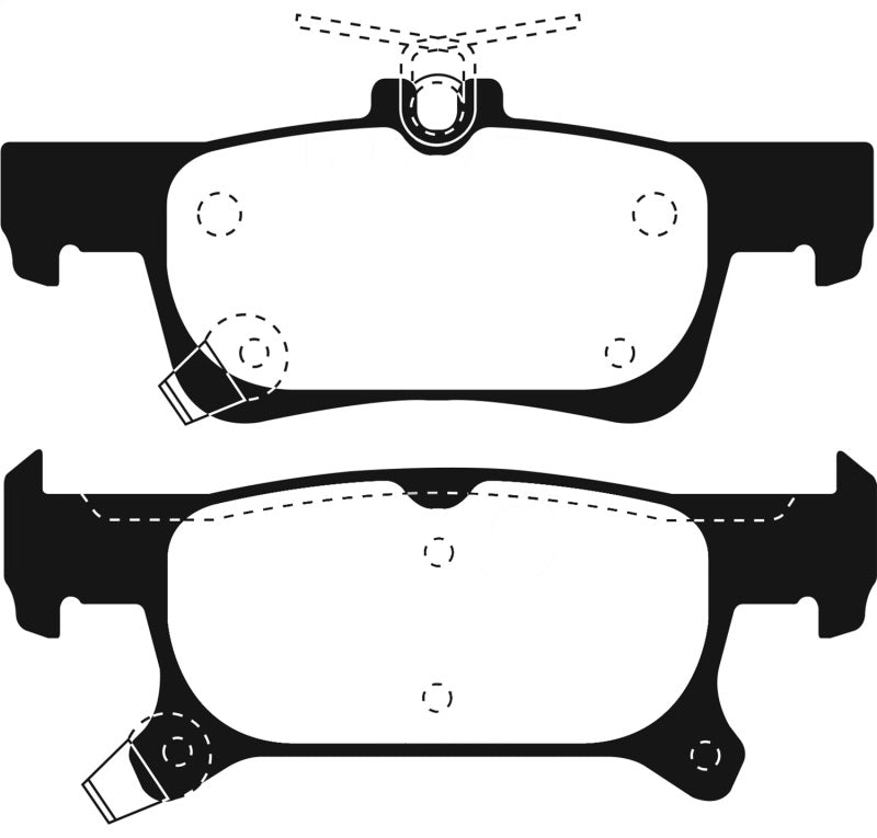 EBC Ultimax2 Brake Pad Sets - EBC 2016+ Buick Envision 2.0L Turbo Ultimax2 Rear Brake Pads