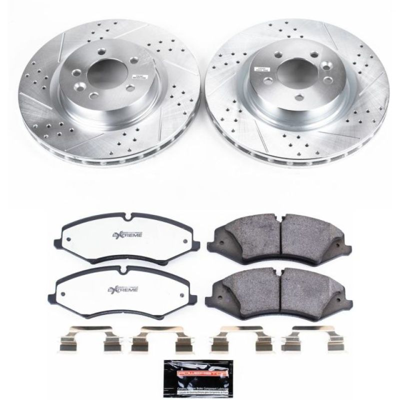 PSB Z36 Truck & Tow Kit - Power Stop 2010 Land Rover LR4 Front Z36 Truck & Tow Brake Kit