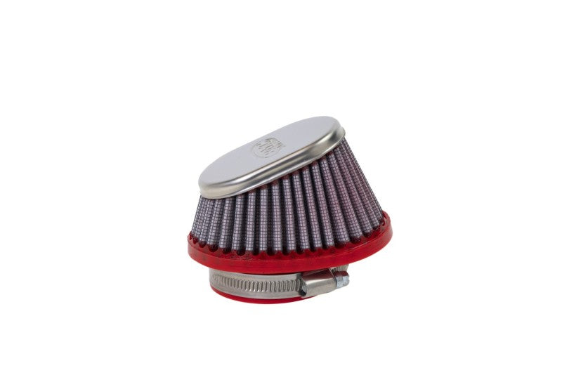 BMC Carburetor Filters - BMC Conical Carburetor Filter w/Chrome Top - Center 50mm Inlet / 65mm H