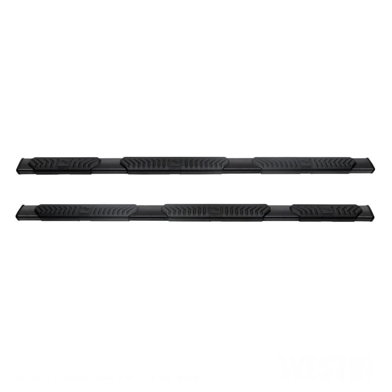WES Nerf Bars - R5 - Westin 2019 Chevrolet Silverado/Sierra 1500 Crew Cab (5.5ft) R5 Modular Nerf Step Bars - Black