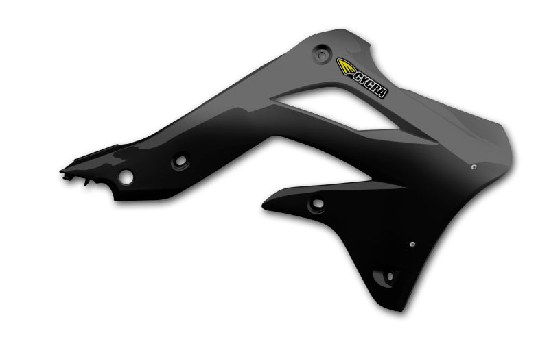 CYC Radiator Shroud - Cycra 13-15 Kawasaki KX450F Powerflow Radiator Shrouds - Black