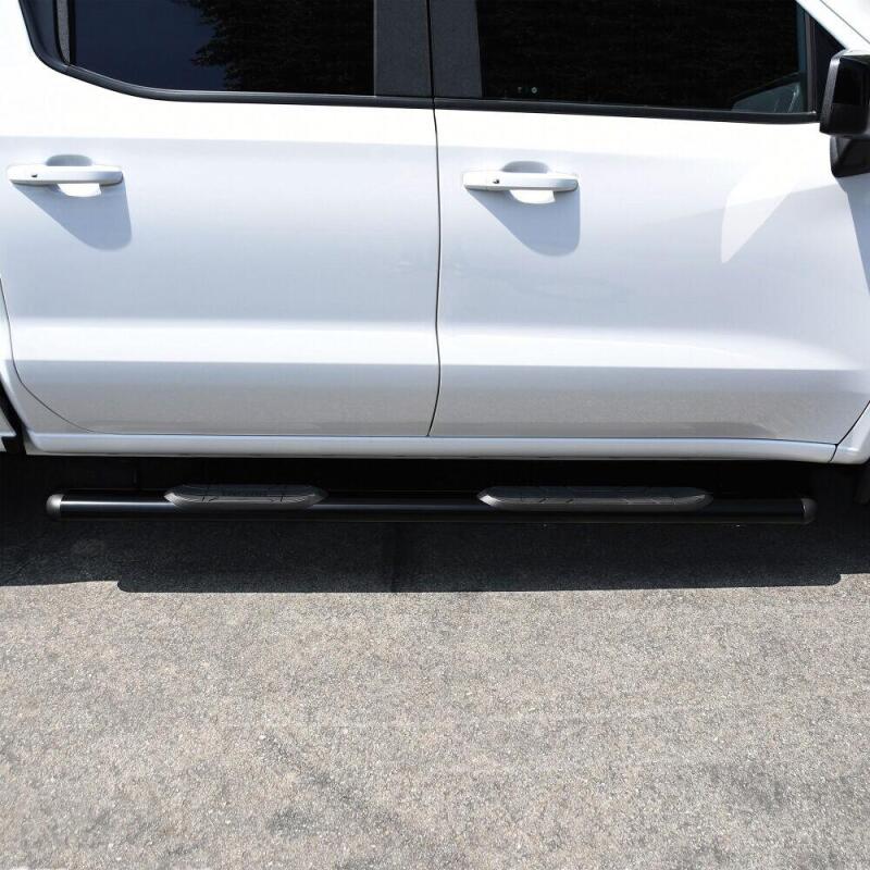WES Nerf Bars - Premier 4 - Westin Premier 4 Oval Nerf Step Bars - 85 in - Black