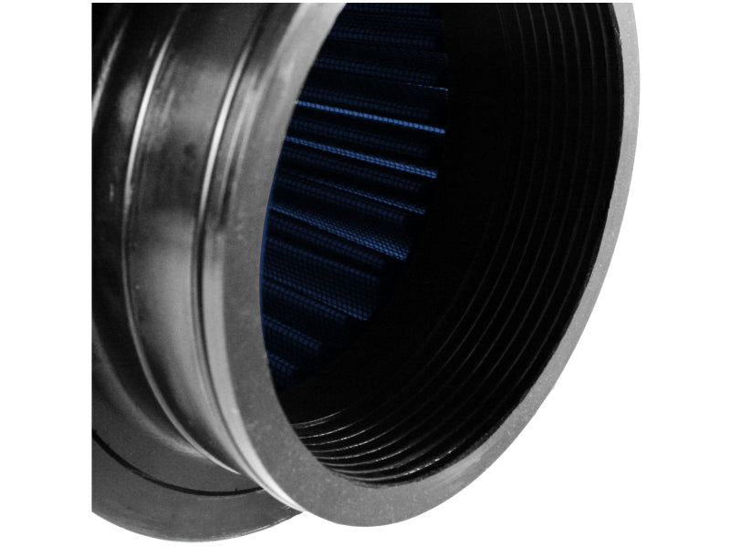 AFE Universal Pro-5 R Filter - aFe MagnumFLOW Air Filters UCO P5R A/F P5R 4F x 6B x 3-1/2T (w/ 1/4-20 Stud) x 12H