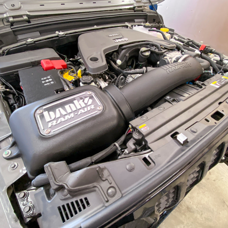 GBE Ram-Air Intake Systems - Banks Power 18-20 Jeep 3.6L Wrangler (JL) Ram-Air Intake System