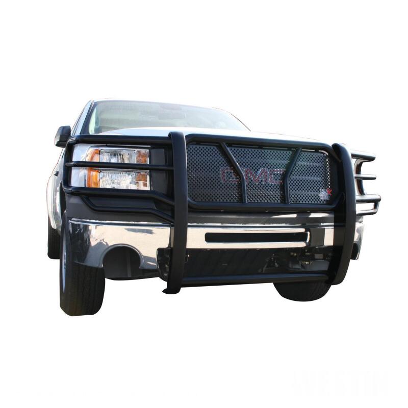 WES HDX Grille Guards - Westin 2007-2013 GMC Sierra 1500 HDX Grille Guard - Black