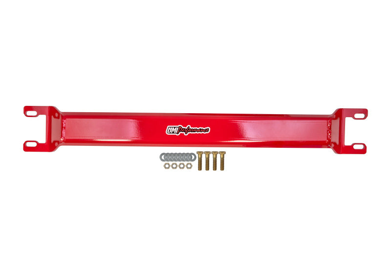 UMI Strut Tower Braces - UMI Performance 64-72 GM A-Body Rear Shock Tower Brace - Red