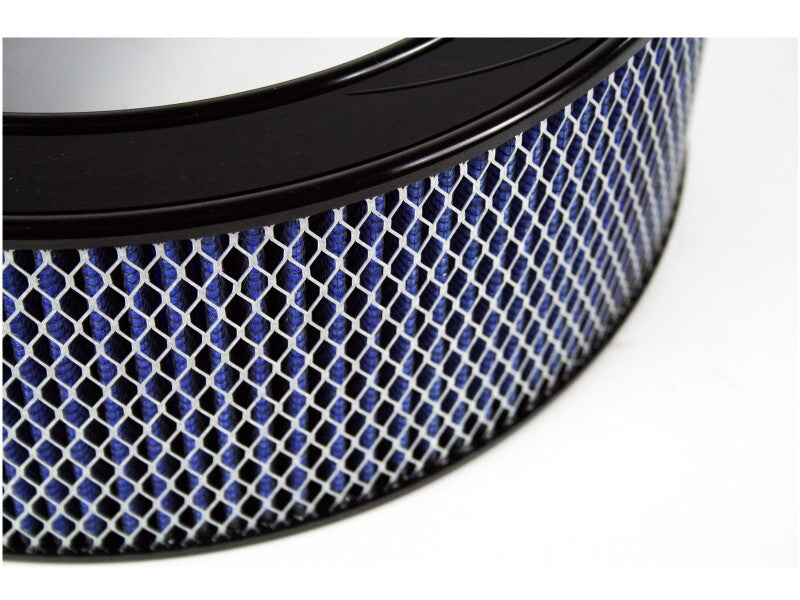AFE Universal Pro-5 R Filter - aFe MagnumFLOW Air Filters Round Racing P5R A/F RR P5R 14OD x 11ID x 5H with E/M