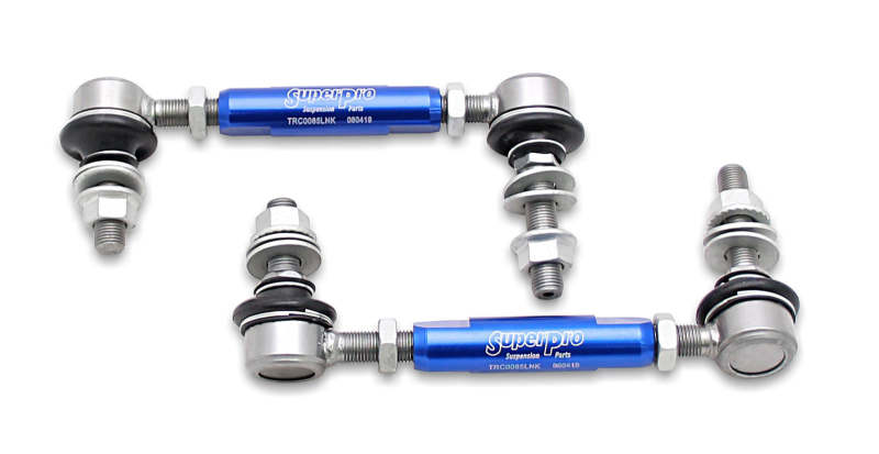 SPR Sway Bar Links - SuperPro 2003 Lexus GX470 Base Front HD Adjustable End Link Set