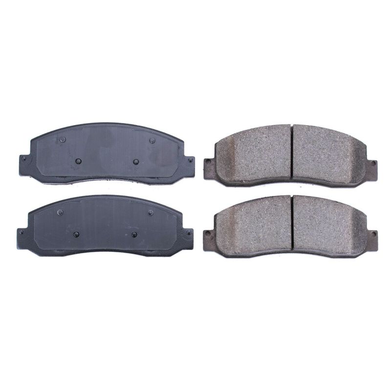 PSB Z16 Evolution Brake Pads - Power Stop 05-08 Ford F-250 Super Duty Front Z16 Evolution Ceramic Brake Pads
