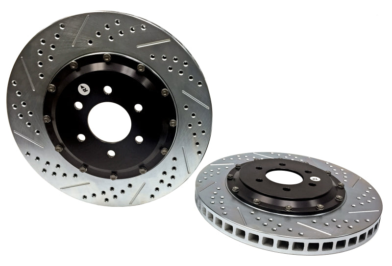 BAE Eradispeed Rotors - Baer Brakes 03-06 Dodge Viper SRT-10 Eradispeed+ Rear SDZ 2-Piece Performance Brake Rotors