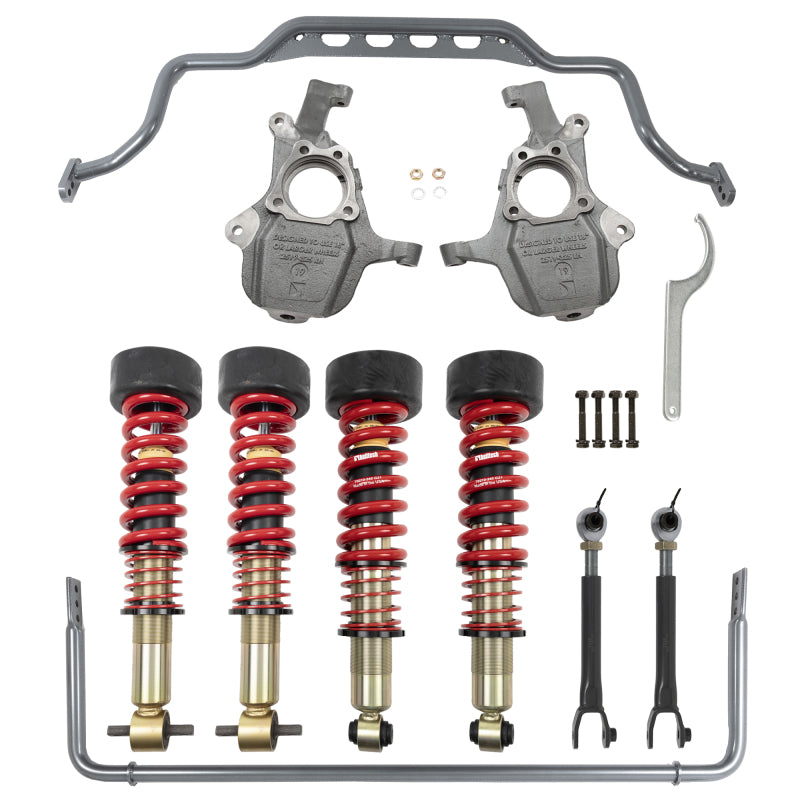 BT Perf Handling Kit - Belltech 2021+ Chevrolet Suburban/GMC Yukon XL 2WD/4WD 2.5in-3.5in F / 1in-4.5in R Perf Handling Kit