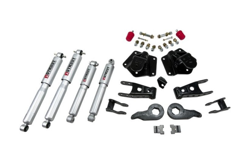 BT Lower Kit w SP Shocks - Belltech LOWERING KIT WITH SP SHOCKS