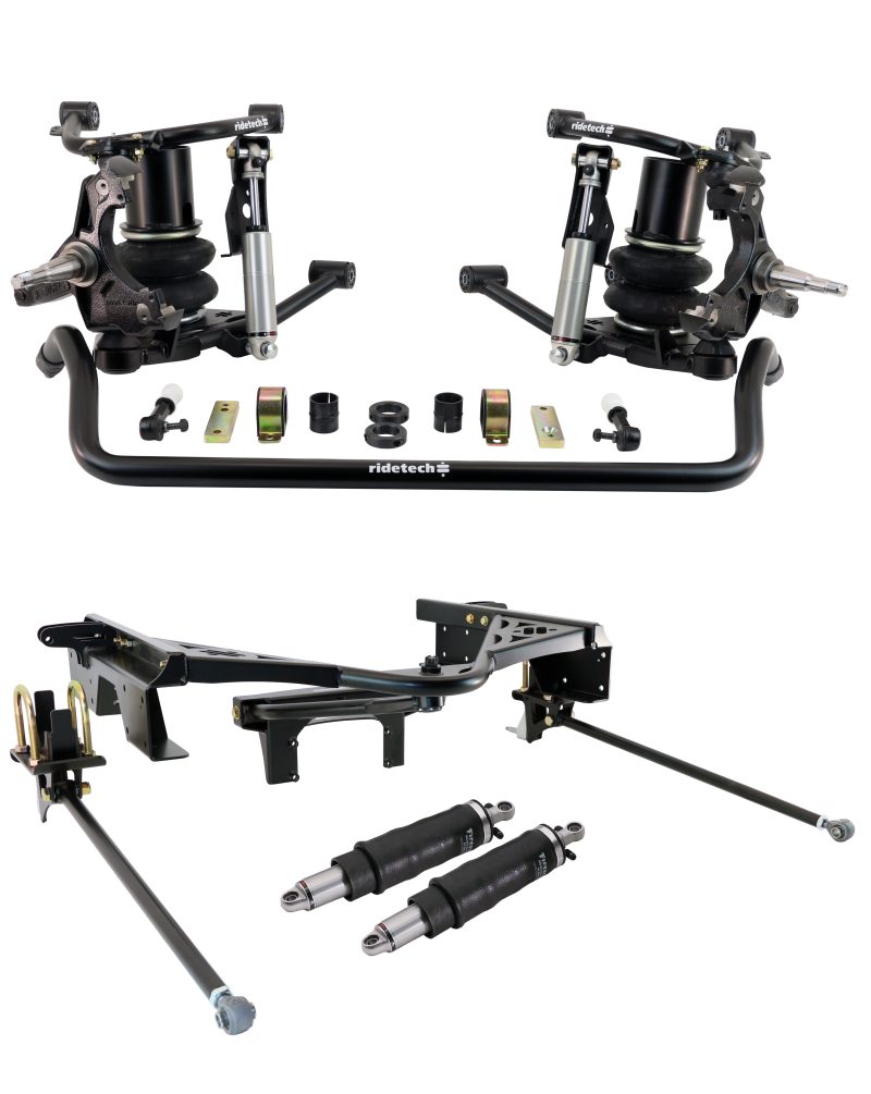 RID Suspension Link Kits - Ridetech 88-98 Chevy C1500 2WD Air Suspension System w/ HD Drop Spindles