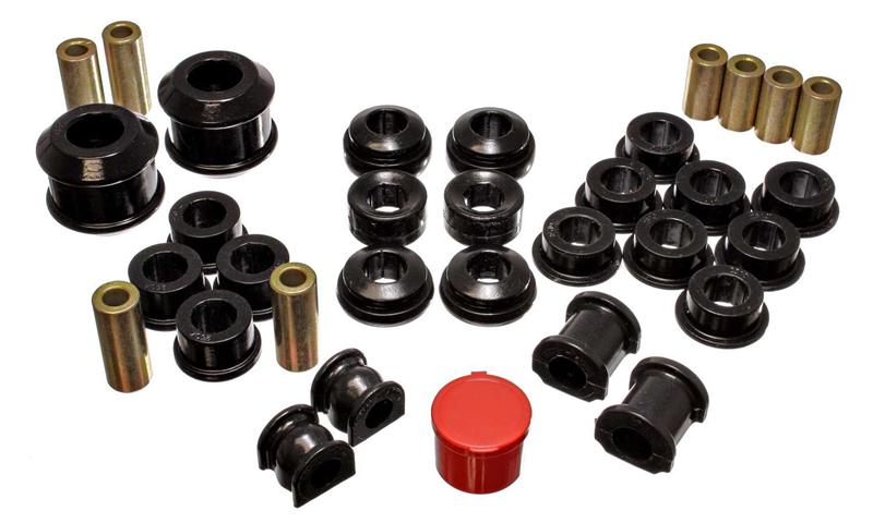 ES Hyper-Flex Sets - Black - Energy Suspension 02-04 Acura RSX (includes Type S) Black Hyper-Flex Master Bushing Set