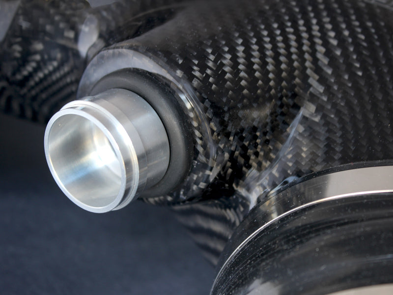 AFE Black Series Stage-2 Carbon Fiber Cold Air Intakes - aFe MagnumFORCE Carbon Fiber Air Intake System Stage-2 PRO 5R 08-13 BMW M3 (E9X) V8 4.0L