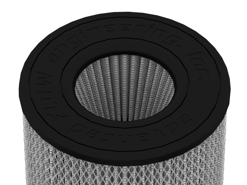 AFE Universal Pro Dry S Filter - aFe MagnumFLOW Air Filter Pro DRY S 6in Flange x 8 1/8in Base/Top (INV) x 9in H