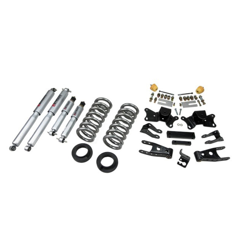 BT Lower Kit w SP Shocks - Belltech LOWERING KIT WITH SP SHOCKS